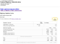 Highway Statistics Series State Statistical Abstracts 2011  Rhode Island