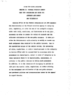 Part 409 Procedures And Rules For Airspace Assignment And Utilization Chapter II  Federal Aviation Agency