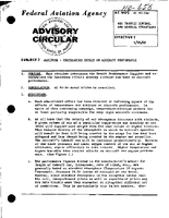 AC 9014A Altitude  Temperature Effect on Aircraft Performance