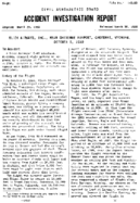 Investigation of Aircraft Accident SLICK AIRWAYS NEAR CHEYENNE WYOMING 19491009