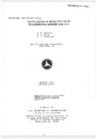 Application of Decomposition to Transportation Network Analysis