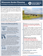 Minnesota Border Planning Facilitating Transportation Across the Northern Border