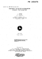 Paratransit Vehicle Test and Evaluation Volume 4 Fuel Economy Tests