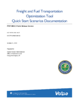 Freight and Fuel Transportation Optimization Tool Quick Start Documentation FTOT 20193 Public Release Version