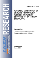 Forensic Evaluation of GeogridReinforced Flexible Pavement Sections on SR10 Near Emery Utah