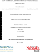 M105 LowCost Modal Identification Sensors for Bridge Field Testing