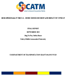 HighSpeed Rail in the US  Mode Choice Decision and Impact of COVID19