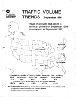 Traffic Volume Trends September 1998