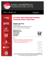 Led Traffic Signal Replacement Schedules Facilitating Smooth Freight Flows