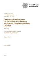 Designing Questionnaires for Controlling and Managing Information Complexity in Visual Displays