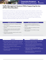Traffic Management Systems TMSs Supporting the Use of PartTime Shoulders