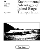 Environmental Advantages of Inland Barge Transportation Final Report