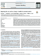 Improving the Way Land Use Change Is Handled in Economic Models
