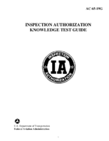 Inspection authorization knowledge test guide  1996