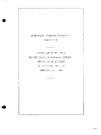 Interstate Commerce Commision Report of the Accident  Investigation Occuring on the PENNSYLVANIA RAILROAD PLYMOUTH IN