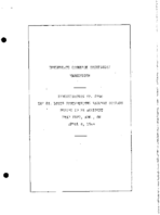 Interstate Commerce Commision Report of the Accident  Investigation Occuring on the ST LOUIS SOUTHWESTERN RAILWAY KENT ARK