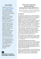 When Road Construction Meets the Railroad  Exploring Better DesignBuild Delivery