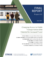 Changing Access to Public Transportation and the Potential for Increased Travel
