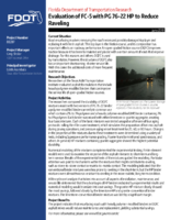 Evaluation of FC5 with PG 7622 HP to Reduce Raveling Brief