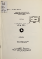 A Computer Program POWREQ for Power Requirements of Mass Transit Vehicles