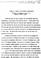 Progress in Public Works Highway Construction