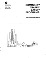 Community Traffic Safety Programs Review and Analysis