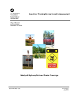 Lowcost warning device industry assessment