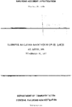 Interstate Commerce Commision Report of the Accident  Investigation Occuring on the TERMINAL RAILROAD ASSOCIATION OF ST LOUIS ST LOUIS MO