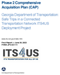 Phase 2 Comprehensive Acquisition Plan CAP Georgia Department of Transportation ITS4US Deployment Project