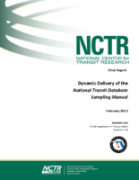 Dynamic delivery of the National Transit Database Sampling Manual