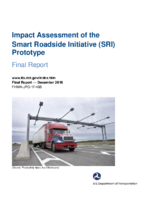 Impact Assessment of the Smart Roadside Initiative SRI Prototype  Final Report