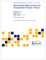 Standardizing Rigid Inclusions for Transportation Projects  Phase I