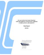 Evaluation of Electronic Enforcement of Motor Carrier Compliance and Safety