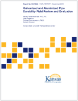 Galvanized and Aluminized Pipe Durability Field Review and Evaluation