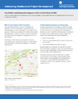 Addressing Resilience in Project Development Precipitation and Temperature Impacts on Rock and Soil Slope Stability