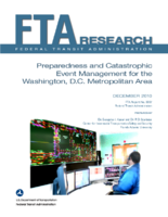 Preparedness and Catastrophic Event Management for the Washington DC Metropolitan Area