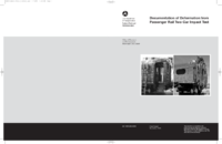 Documentation of deformation from passenger rail twocar impact test