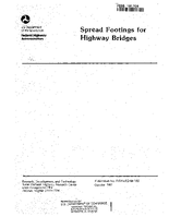 Spread Footings for Highway Bridges