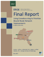 Using Crowdsourcing to Prioritize Bicycle Route Network Improvements