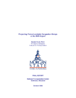 Projecting future landside congestion delays at the BWI Airport  final report