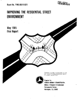 Improving the Residential Street Environment  Final Report