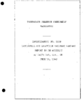 Interstate Commerce Commision Report of the Accident  Investigation Occuring on the LOUISVILLE AND NASHVILLE RAILROAD TAITS GAP AL
