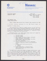 Federal Highway Administration News 1986