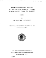 Determination of Means to Safeguard Aircraft from Powerplant Fires in Flight