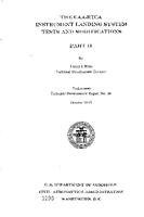 The CAARTCA Instrument Landing System Tests and Modifications Part II