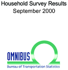 Household Survey Results September 2000