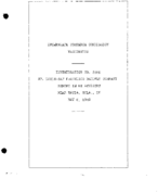 Interstate Commerce Commision Report of the Accident  Investigation Occuring on the ST LOUISSAN FRANCISCO RAILWAY RAVIA OK