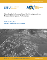 Modeling the Influence of Land Use Developments on Transportation System Performance
