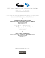 BAYESIAN UPDATING PROCEDURE FOR PREDICTION OF CONCRETE BRIDGE DECK CONDITION USING VISUAL INSPECTION DATA