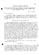 Interstate Commerce Commision Report of the Accident  Investigation Occuring on the BALTIMORE AND OHIO RAILROAD MOUNT AIRY MD